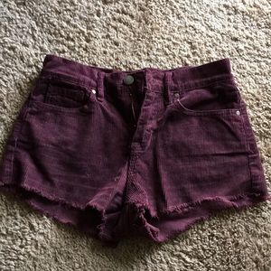 PacSun Maroon Shorts